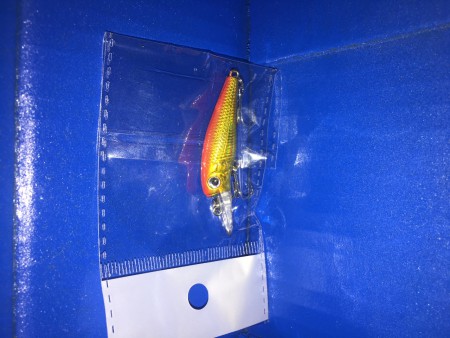 /products/bass-lure-orange-and-gold-small-bill/